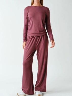 324 - Rose Soft Knit Lounge Set